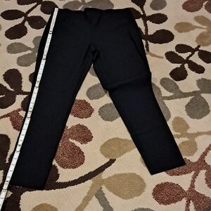 Calvin Klein Black Ponte Ankle Pants